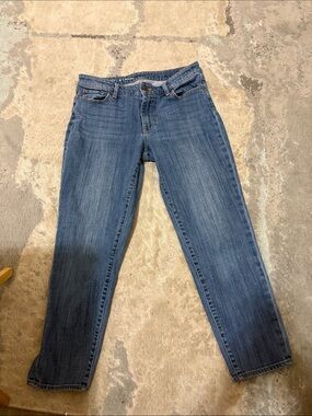 Talbots Midwash Blue Straight-Leg Women's Jeans